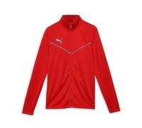 PUMA Teamrise Training Poly Jacket Chaqueta De Entrenamiento, Unisex niños, Red White, 164