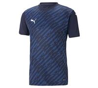 PUMA teamULTIMATE Jersey Jr Camiseta, Unisex niños, Azul Marino, 128