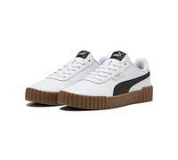 PUMA Tenis Carina 3.0 para Mujer, Blanco (puma White)/Negro (puma Black), 42 EU