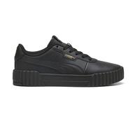 PUMA Tenis Carina 3.0 para mujer, Puma Negro/Puma Dorado, 37.5 EU