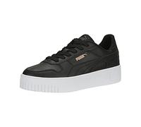 Puma Tenis Carina Street para Mujer, Puma Black-Puma Black-Rose Gold-Puma White, 40 EU
