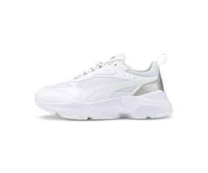 Puma Tenis Cassia Desgastados para Mujer, White, 39 EU