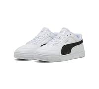 PUMA Tenis CAVEN III Unisex, Blanco, Negro y Plateado, Talla 7.5, Blanco Negro, 41 EU