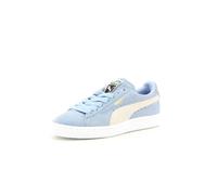 Puma Tenis clásicos de Gamuza SL WN para Mujer, Azul Polvo Azul Blanco Oro, 40 EU