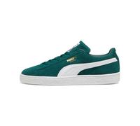 PUMA Tenis clásicos de gamuza unisex, Dark Myrtle Puma White, 40.5 EU