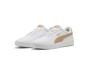 Puma Tenis Court Classic Clean Unisex, Color Blanco y Arena, Talla 40, Puma White Sand Dune, 42 EU