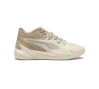 PUMA Tenis de baloncesto Dagger para hombre, Alpine Snow/Ice Coffee, 40.5 EU