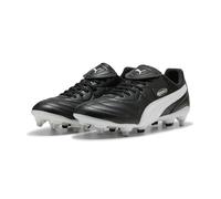 PUMA King Liga Mxsg, Zapatillas de fútbol Unisex Adulto, Negro Blanco, 44 EU