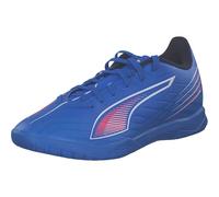 Puma Tenis de fútbol Ultra 6 Play It Unisex, Ultra Blue Puma White Glowing Red, 45 EU