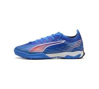 PUMA Tenis de fútbol Unisex 6 Match TT, Color Azul y Blanco, Rojo Brillante, Talla 6 de Reino Unido, Ultra Blue Puma White Glowing Red, 39 EU