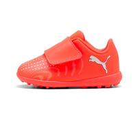 PUMA Tenis de fútbol Unisex Baby Future 9 Play TT V INF, Color Rojo Brillante, Blanco y Negro, Talla 3 UK para niños, Rojo Brillante Puma Blanco Puma Negro, 19 EU