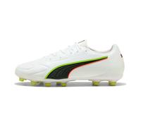 PUMA Botas de fútbol KING 20 MATCH FG/AG unisex, Calzado, Blanco, 44 44