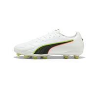 PUMA Botas de fútbol KING 20 MATCH FG/AG unisex, Calzado, Blanco, 43 43