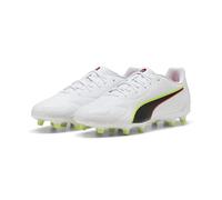 Botas Fútbol Puma King Play FG AG Blancas talla 42