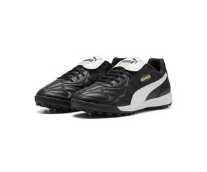 Puma Tenis de fútbol Unisex King Top TT, Puma Negro Puma Blanco Puma Oro, 39 EU