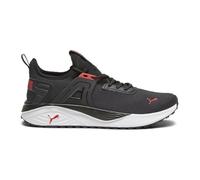 PUMA Tenis Pacer 23 para hombre, Negro-para todos los tiempos, rojo-plateado, 12