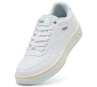 PUMA Court Classy, Zapatillas de Deporte Mujer, Puma White Sea Glass Puma Silver, 37 EU