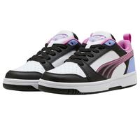 PUMA Tenis Rebound V6 Lo Jelly Heaven Jr para niña, Puma Blanco Puma Black Intense Lavender, 35.5 EU
