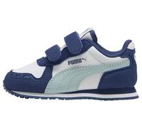 Puma Tenis Unisex Baby Cabana Racer SL 20 V INF, Color Blanco-Agua Fresca, Joya Azul, Talla 4.5 UK Niño, Puma Blanco Agua Dulce Joya Azul, 21 EU