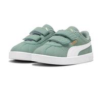 PUMA Tenis Unisex Baby Club II V Inf, Green Moon Puma White, 23 EU