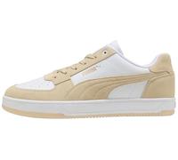 Puma Tenis Unisex CAVEN 2.0 Mono para Hombre, Color Blanco-Lona Dorada, Talla 7.5, Puma Lona Blanca Puma Gold, 41 EU