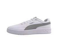 Puma Tenis Unisex Court Classic Clean, Puma Blanco Gris Echo, 46 EU