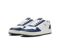 Puma Tenis Unisex Court Classic, Puma Blanco Persa Azul Puma Oro, 37 EU
