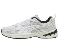 PUMA Tenis Unisex Milenio Tech 2000, Color Gris Pluma, Blanco y Plateado, Talla 7.5 de Reino Unido, Pluma Gris Puma Blanco Puma Plata, 41 EU