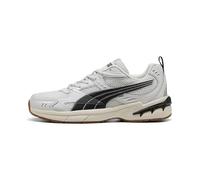 PUMA Tenis Unisex Milenio Tech 2000, Color Gris Pluma, Negro y Plateado, Talla 36, Pluma Gris Puma Negro Puma Plata, 39 EU