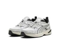 Puma Tenis Unisex Milenio Tech 2000 Reflect-X, Color Blanco, Gris Claro y Negro, Talla 4.5