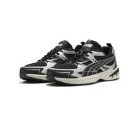 Puma Tenis Unisex Milenio Tech 2000 Reflect-X, Color Negro Plateado, Talla 36