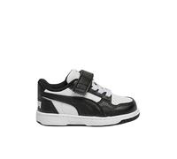 Puma Tenis Unisex para bebé REB-L AC+ INF, Color Blanco y Negro, Talla 6 UK Niño