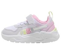 PUMA Tenis Unisex para bebé Trinity 2 LT Come ON AC+ INF, Color Lavanda Pop Blanco-Apple Spritz, Talla 8.5 UK Niño, Lavender Pop Puma White Apple Spritz, 26 EU
