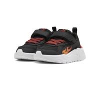 Puma Tenis Unisex para bebé Trinity 2 LT Sparks AC+ INF, Color Negro Brillante Papaya-Rojo Flash, Talla 5 UK Niño