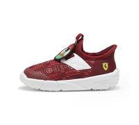 PUMA Tenis unisex para niños de la Scuderia Ferrari, Corsa rojo intenso, 2.5 Little Kid