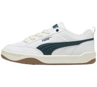 Puma Tenis Unisex Park LifestyleSneaker, Puma Blanco Verde Terreno, 44.5 EU