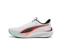 Puma Tenis Unisex Pounce LiteRoad para Correr, Puma Blanco y Rojo Brillante, 39 EU
