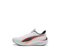 Puma Tenis Unisex Pounce LiteRoad para Correr, Puma Blanco y Rojo Brillante, 42.5 EU