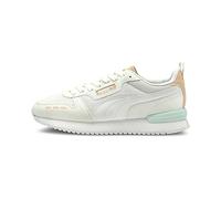 PUMA R78, Zapatillas de Deporte Unisex Adulto, Multicolor White/Peach Parfait, 38 EU