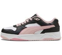 PUMA Tenis Unisex RBD Break Low, Color Blanco, Rosa y Negro, Talla 4.5, Puma Blanco Poised Pink Puma Negro, 37.5 EU