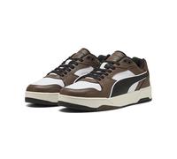 Puma Tenis Unisex Rbd Break Low, Puma Blanco Puma Black Flat Bronze, 44.5 EU