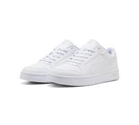 Puma Tenis Unisex Rebound Slam LO, Color Blanco-Gris Glacial, Talla 40