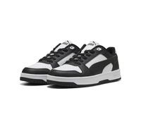 Puma Tenis Unisex Rebound Slam LO, Color Negro y Blanco, Talla 40