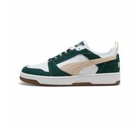 Puma Tenis Unisex Rebound V6 Low SdSneaker, Green Terrain Alpine Snow Puma White, 41 EU