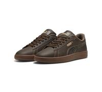 Puma Tenis Unisex Smash 3.0 Hechos a Mano, de Piel, Color marrón Chocolate, Color marrón Topo, 3.5 UK