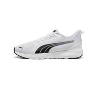 PUMA Tenis Unisex Softride Cosmic Street SLIPTECH, Color Blanco y Negro, Talla 7, Blanco (puma White)/Negro (puma Black), 40.5 EU