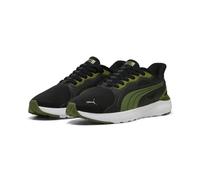 PUMA Tenis Unisex Softride Cosmic Street SLIPTECH, Color Negro y Verde Oliva, Talla 44, Puma Negro Verde Oliva, 46 EU