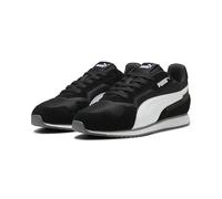 PUMA Softride St Miler, Zapatillas Unisex Adulto, Blanco para Todos los Tiempos, Rojo y Gris Fuerte, 46 EU