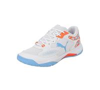 Puma Tenis Unisex Solarcourt RCT, Puma Blanco Puma Black Team Light Blue, 47 EU
