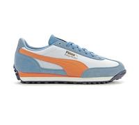 PUMA Tenis vintage Easy Rider para hombre, Niebla plateada/naranja Rickie, 43 EU